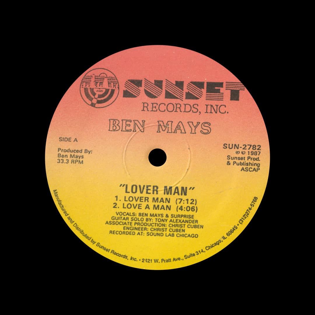 Ben Mays - Lover Man / Jail Bait - 12