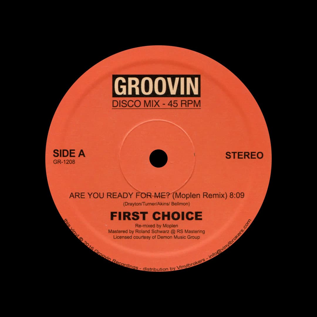 First Choice - Are You Ready For Me? - 12