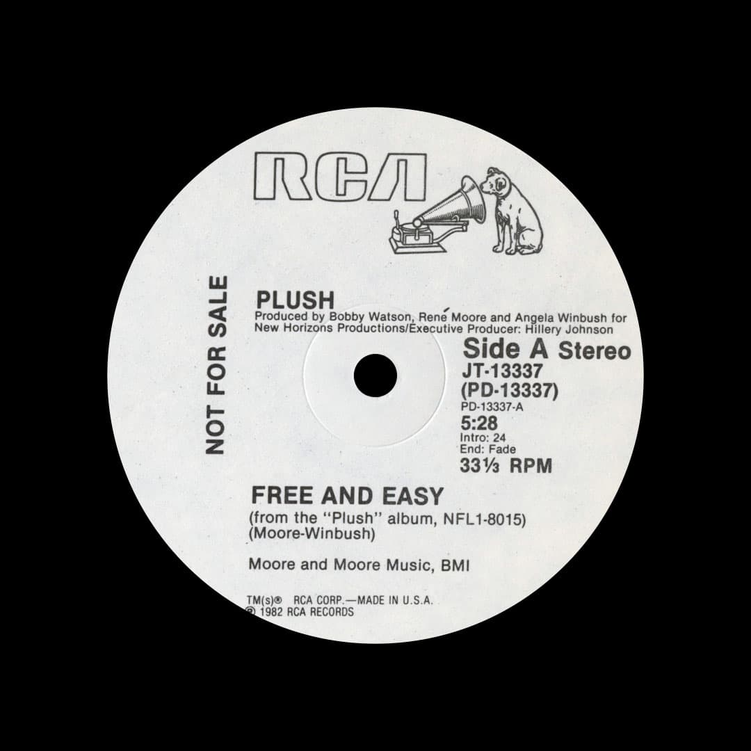 Plush - Free And Easy - 12