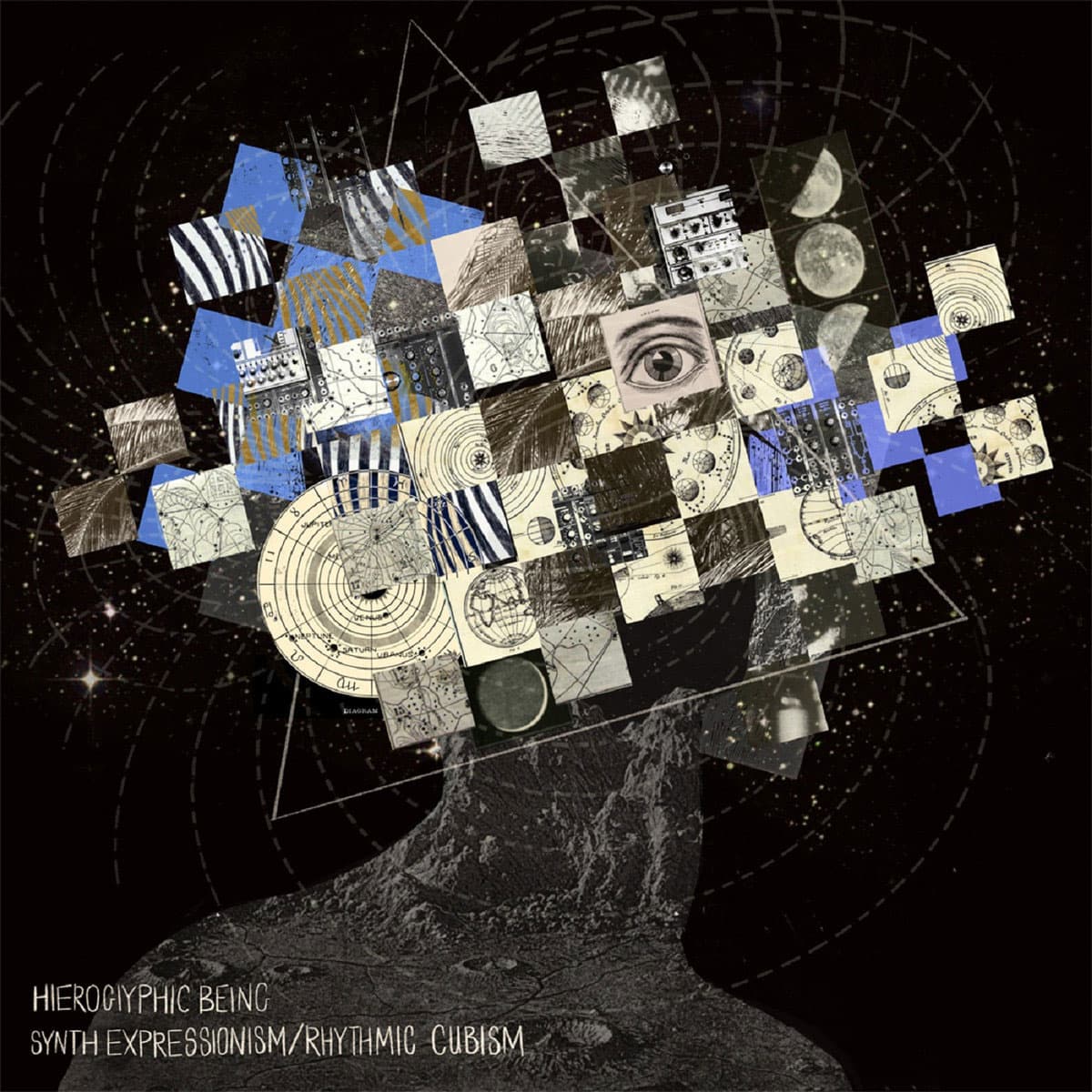 Hieroglyphic Being - Synth Expression/Rhythmic Cubism - lp