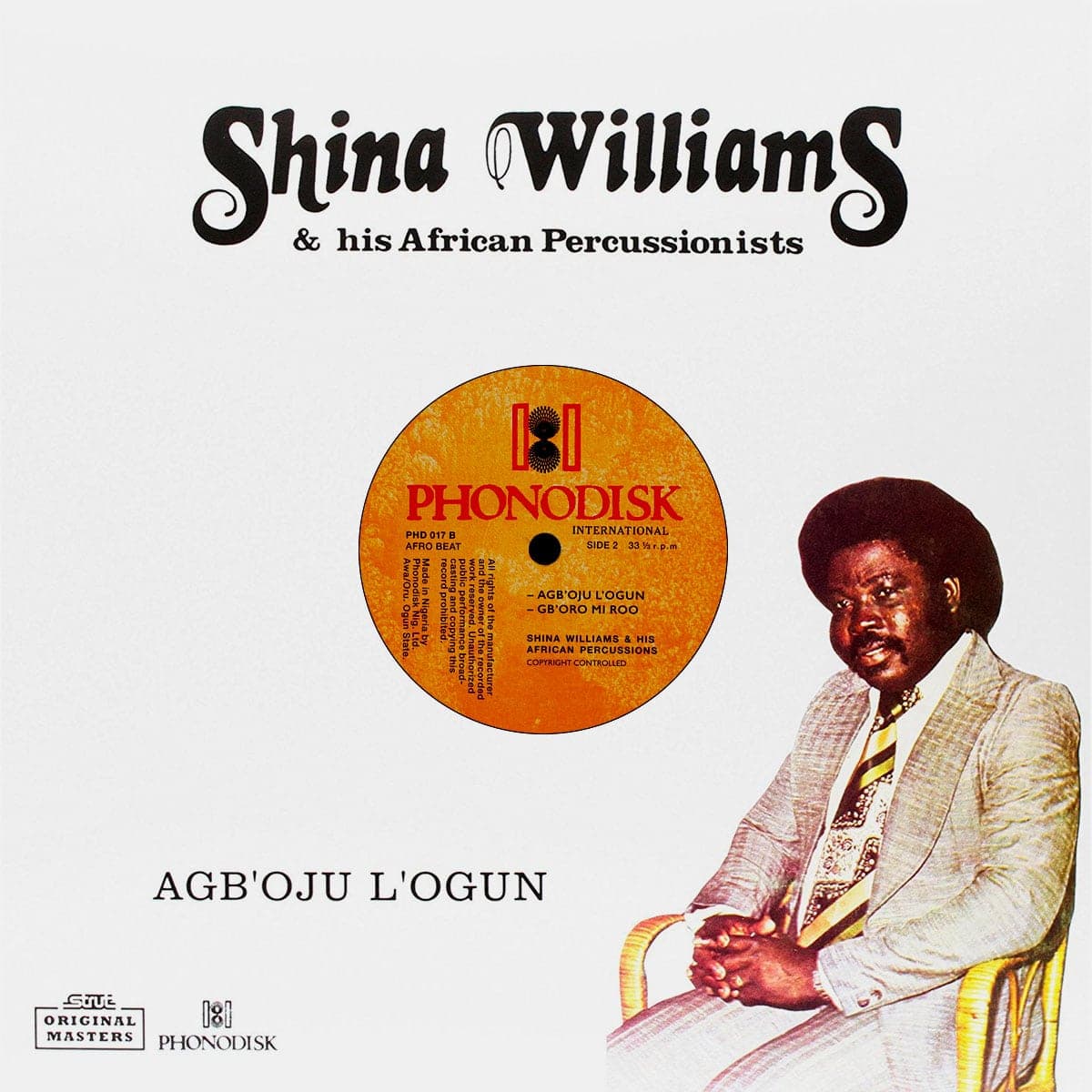 Shina Williams - Agb’oju L’ogun - lp