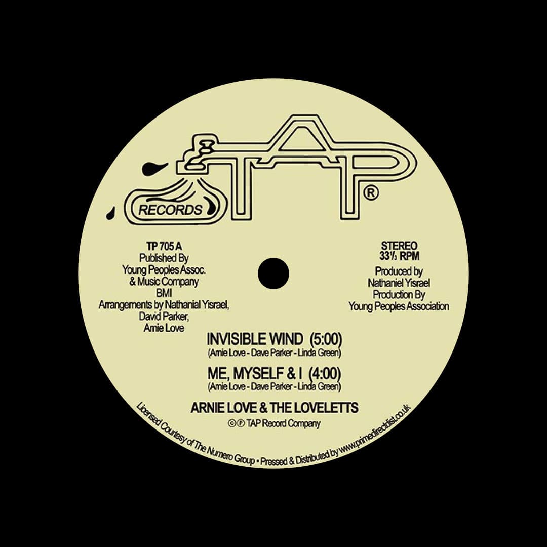 Arnie Love & The Loveletts - Invisible Wind / Me, Myself & I / We Had Enough - 12