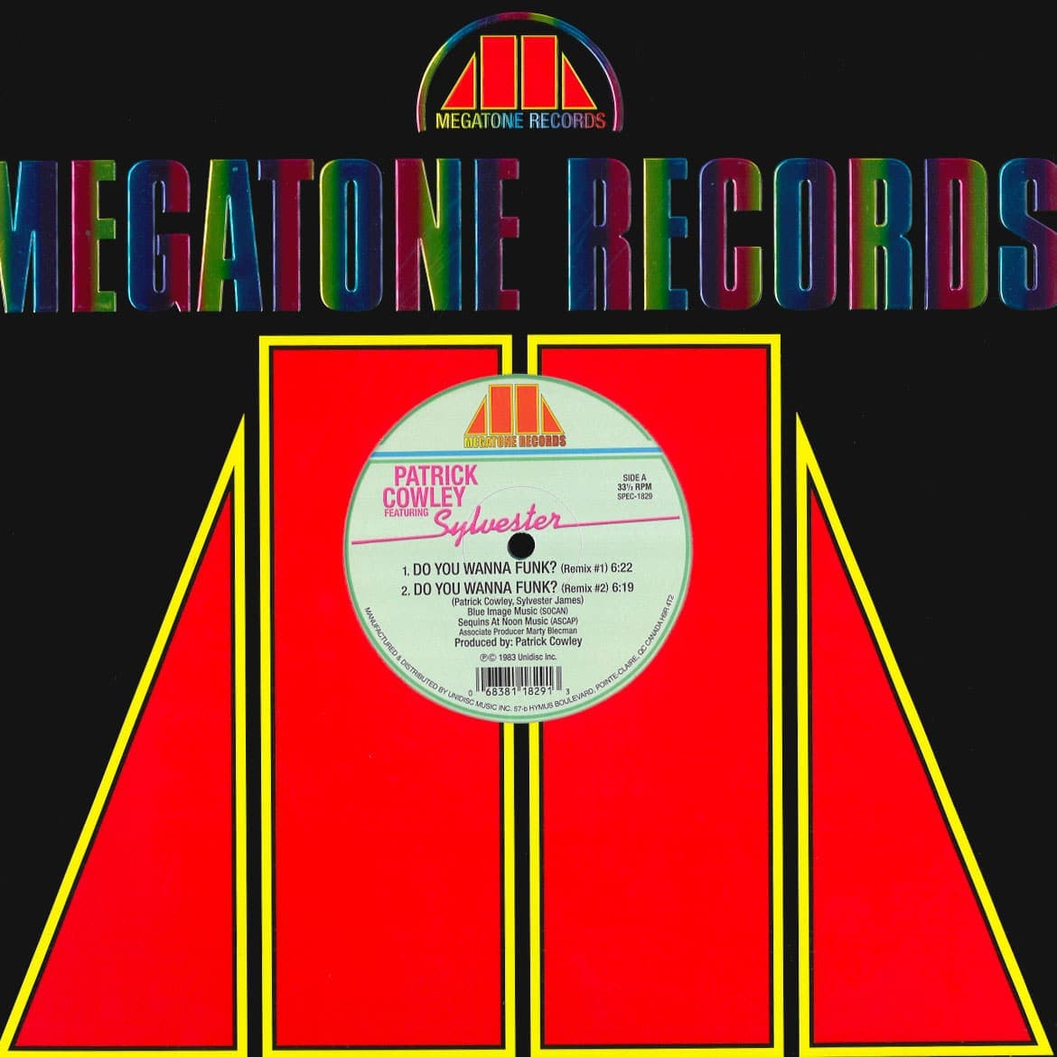 Patrick Cowley, Sylvester - Do You Wanna Funk? / Don’t Stop - 12