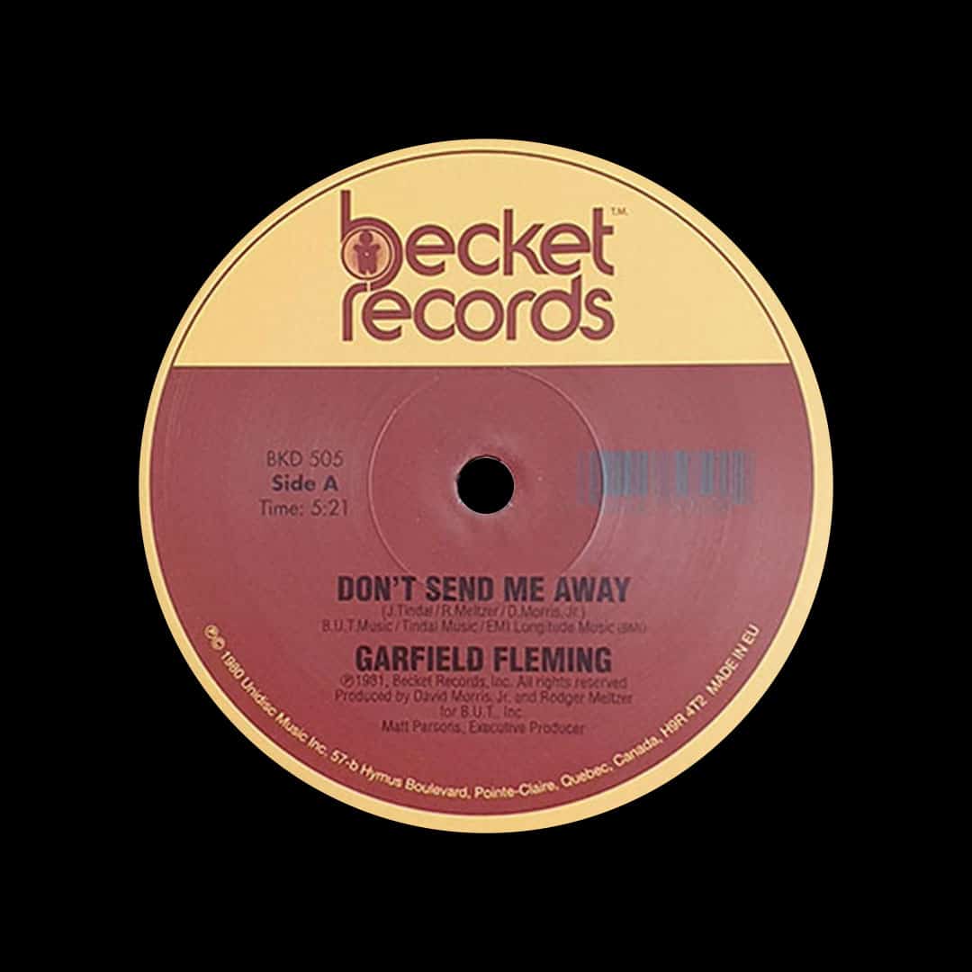Garfield Fleming - Don’t Send Me Away / You Got Dat Right - 12
