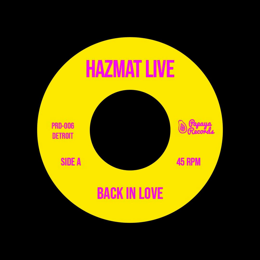 Hazmat Live - Back In Love / Stanky Panky - 7