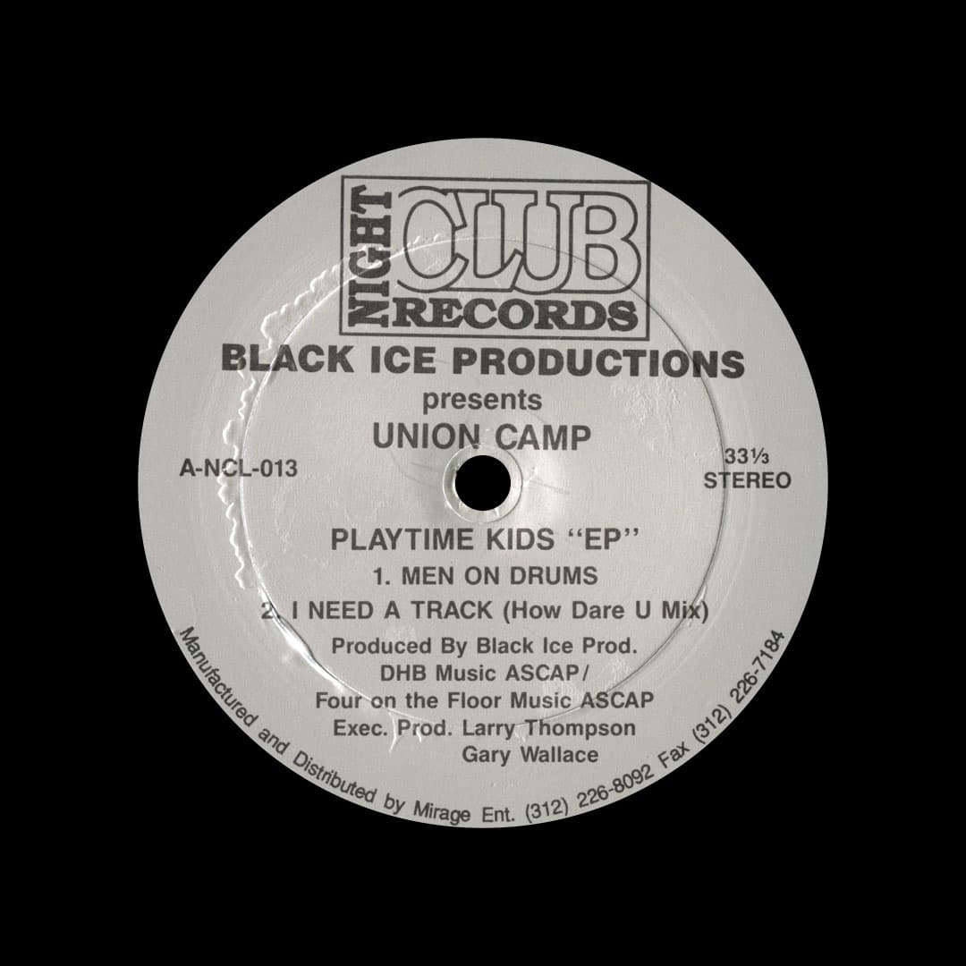 Black Ice Productions, Union Camp - Playtime Kids EP - 12