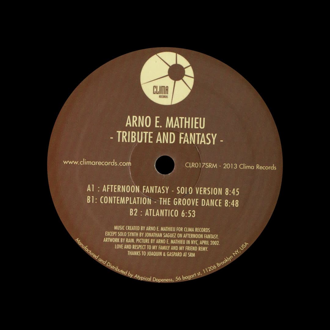Arno E Mathieu - Tribute And Fantasy - 12