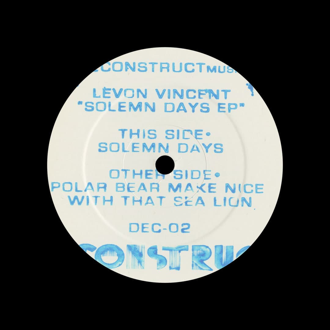 Levon Vincent - Solemn Days EP - 12