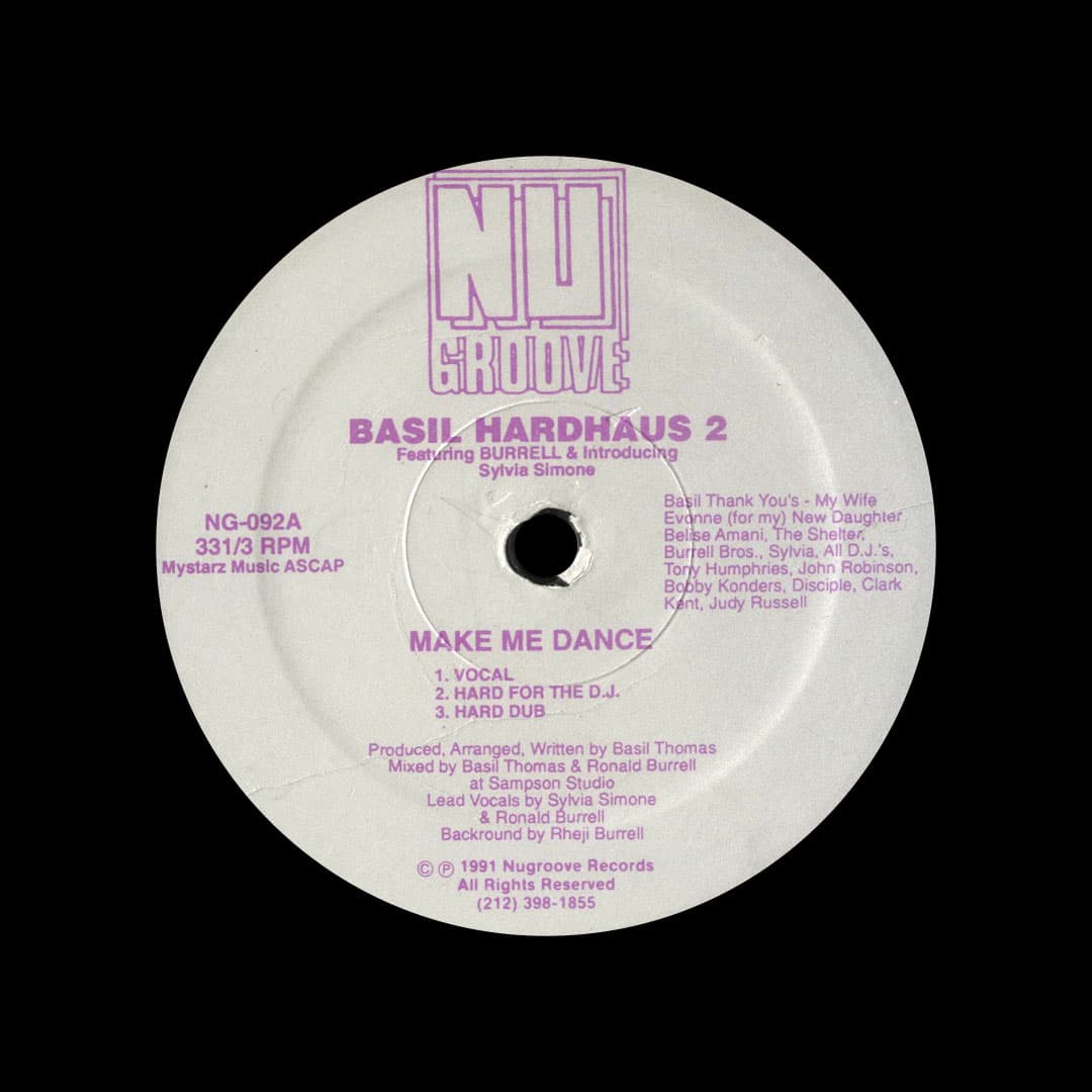 Basil Hardhaus - Make Me Dance - 12