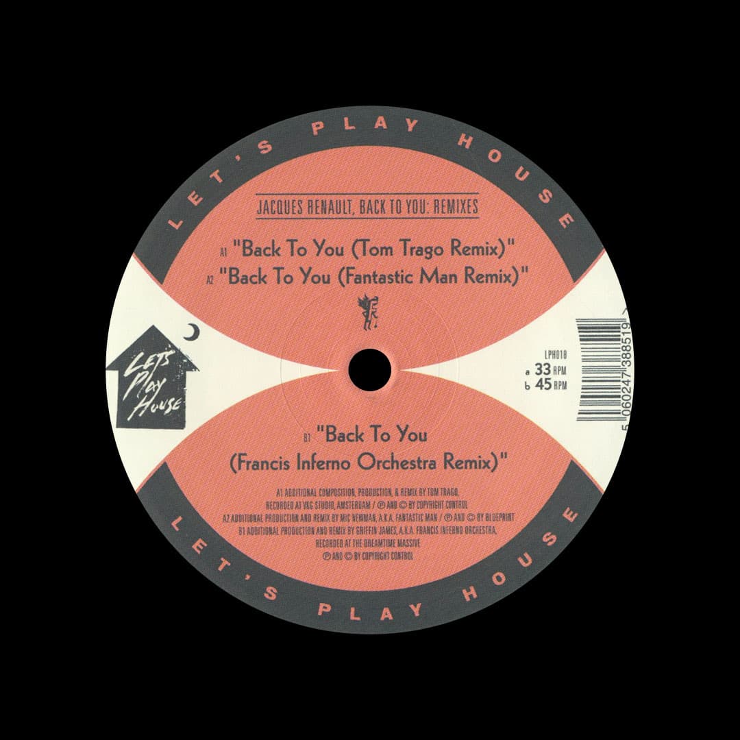 Jacques Renault - Back To You (Remixes) - 12