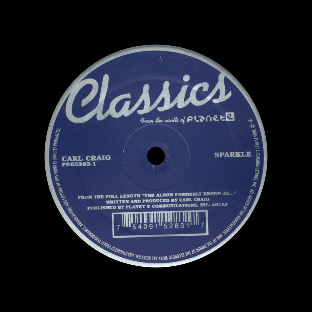 Carl Craig - Sparkle - 12