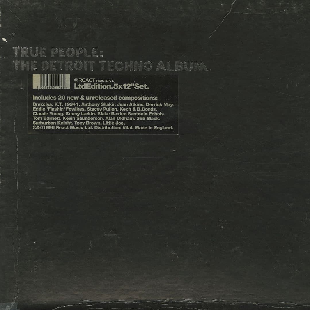 True People: The Detroit Techno Album - 5xlp