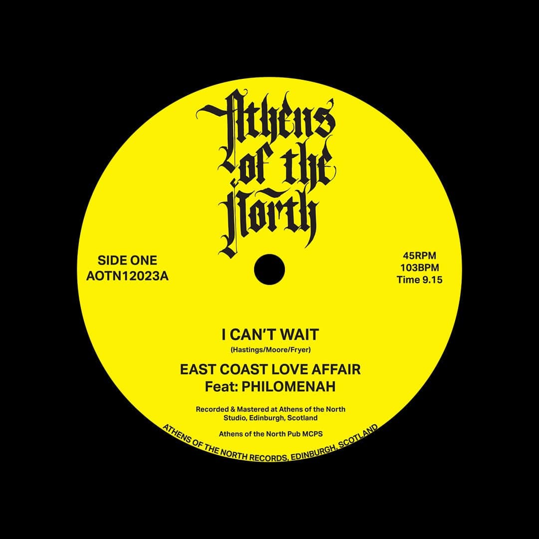 East Coast Love Affair - I Can’t Wait - 12