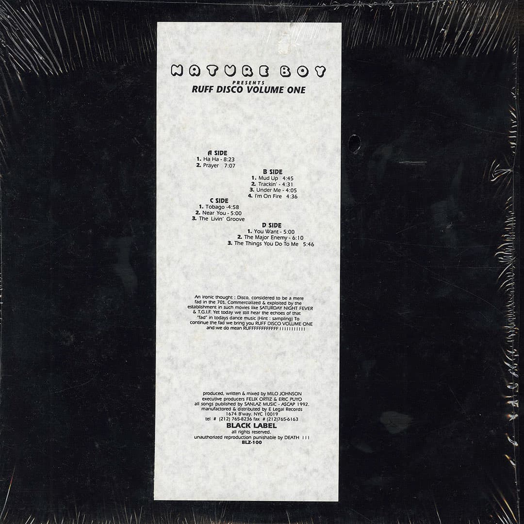 Nature Boy - Ruff Disco, Volume One - 2xlp