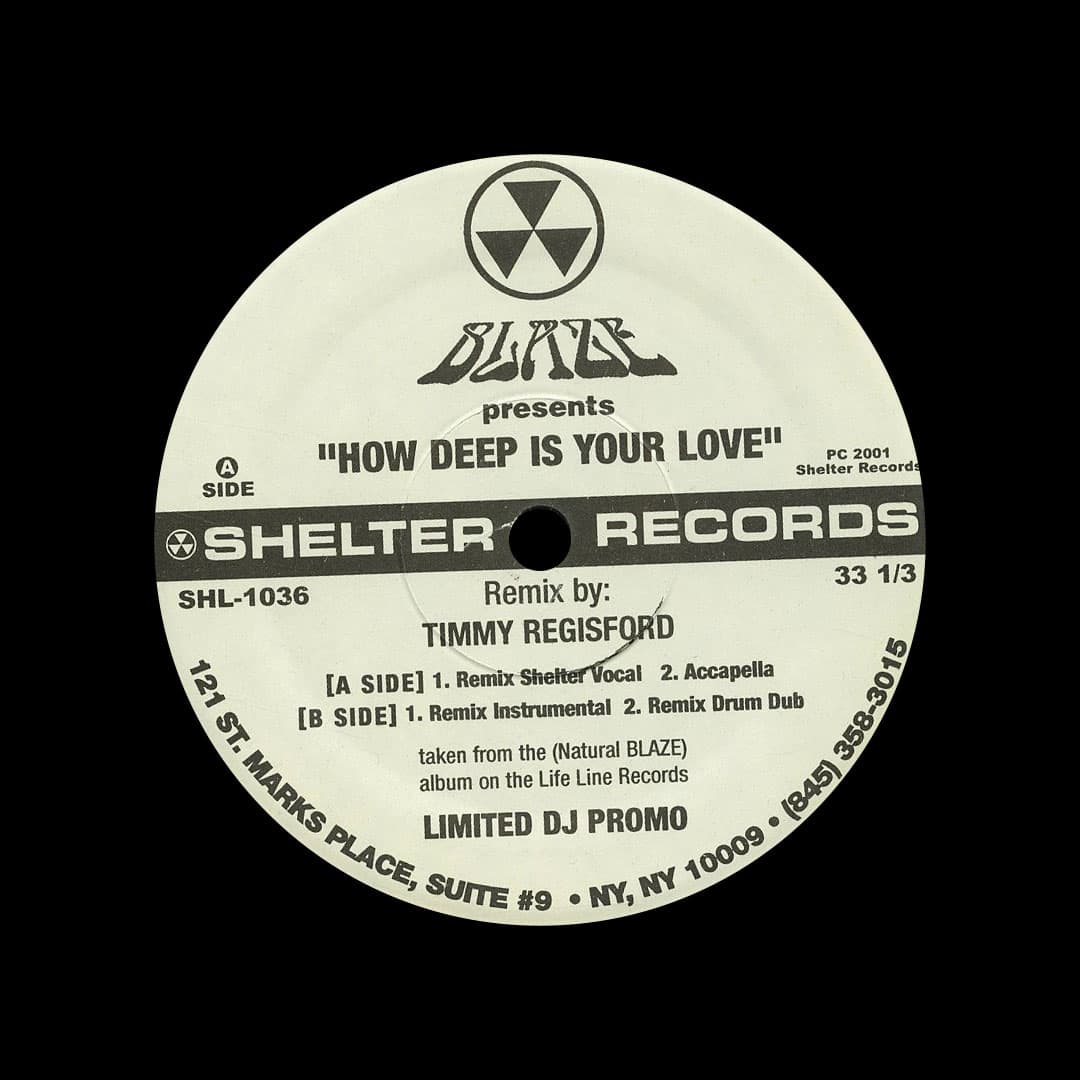 Blaze - How Deep Is Your Love - 12