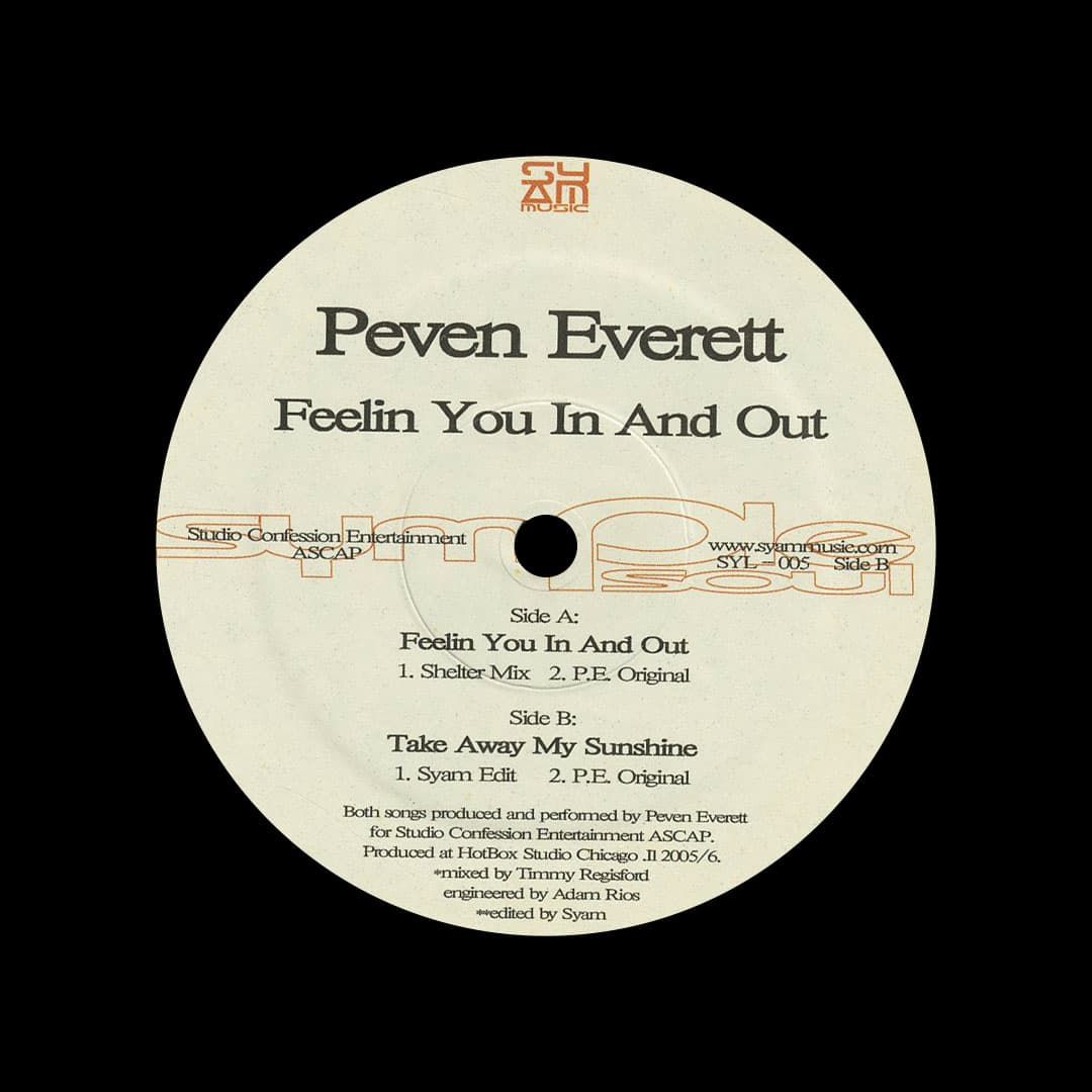 Peven Everett - Feelin You In And Out - 12