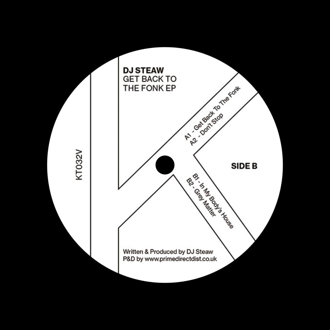 DJ Steaw - Get Back To The Fonk - 12
