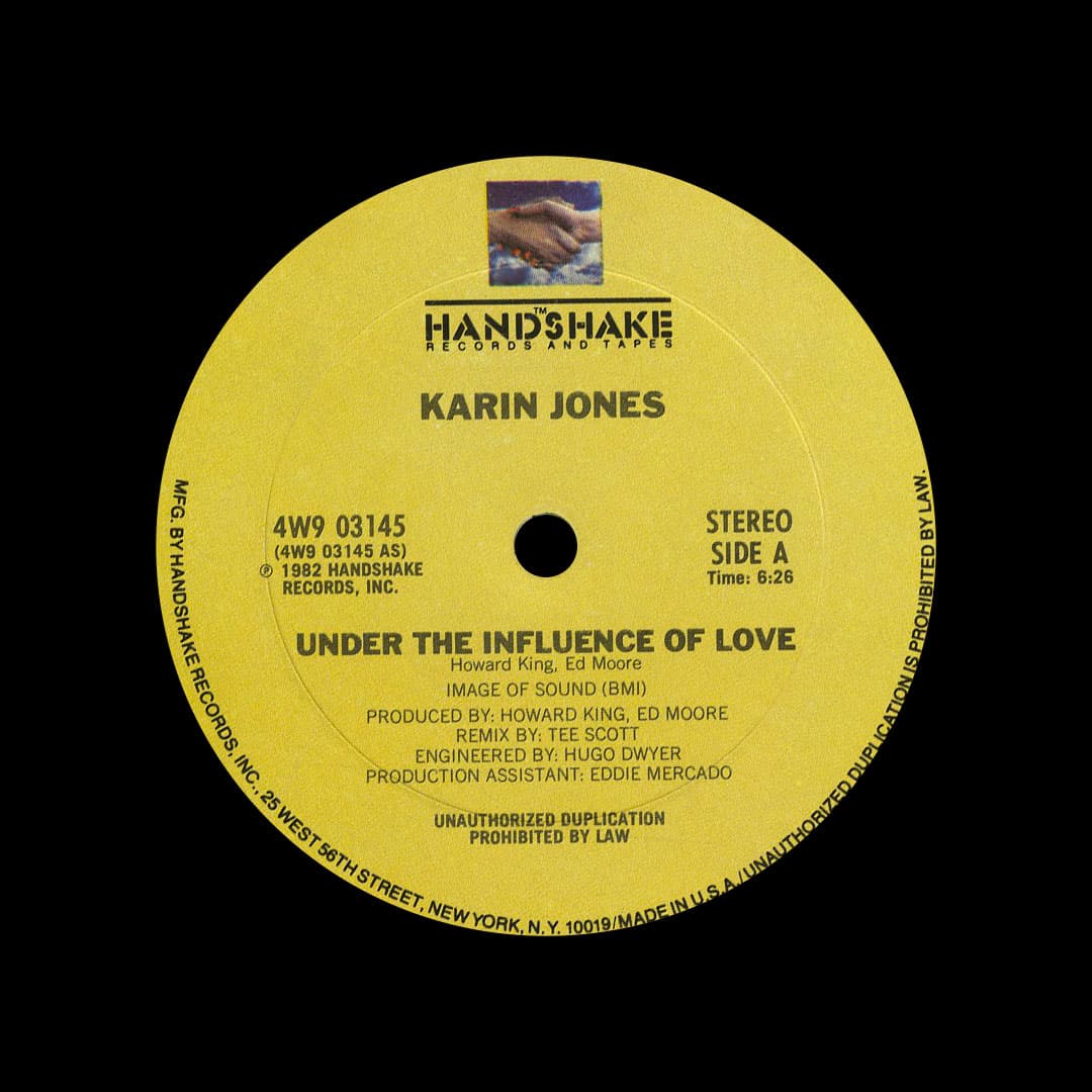 Karin Jones - Under The Influence Of Love - 12
