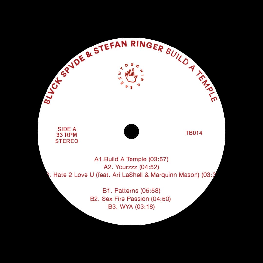 Blvck Spvde, Stefan Ringer - Build A Temple - 12