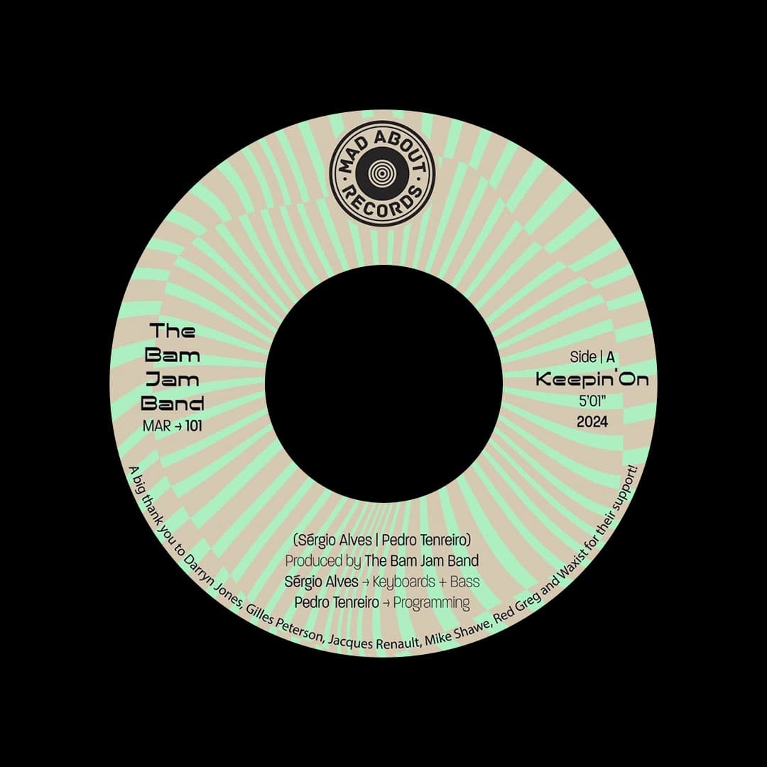 The Bam Jam Band - Keepin On / Something About Love - 7
