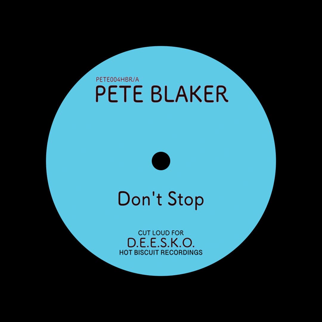 Dionisos, Pete Blaker - Don’t Stop / Ice Cold - 12