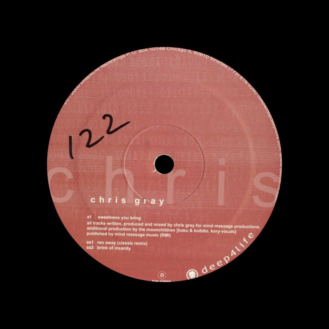 Chris Gray - Sweetness You Bring - 12