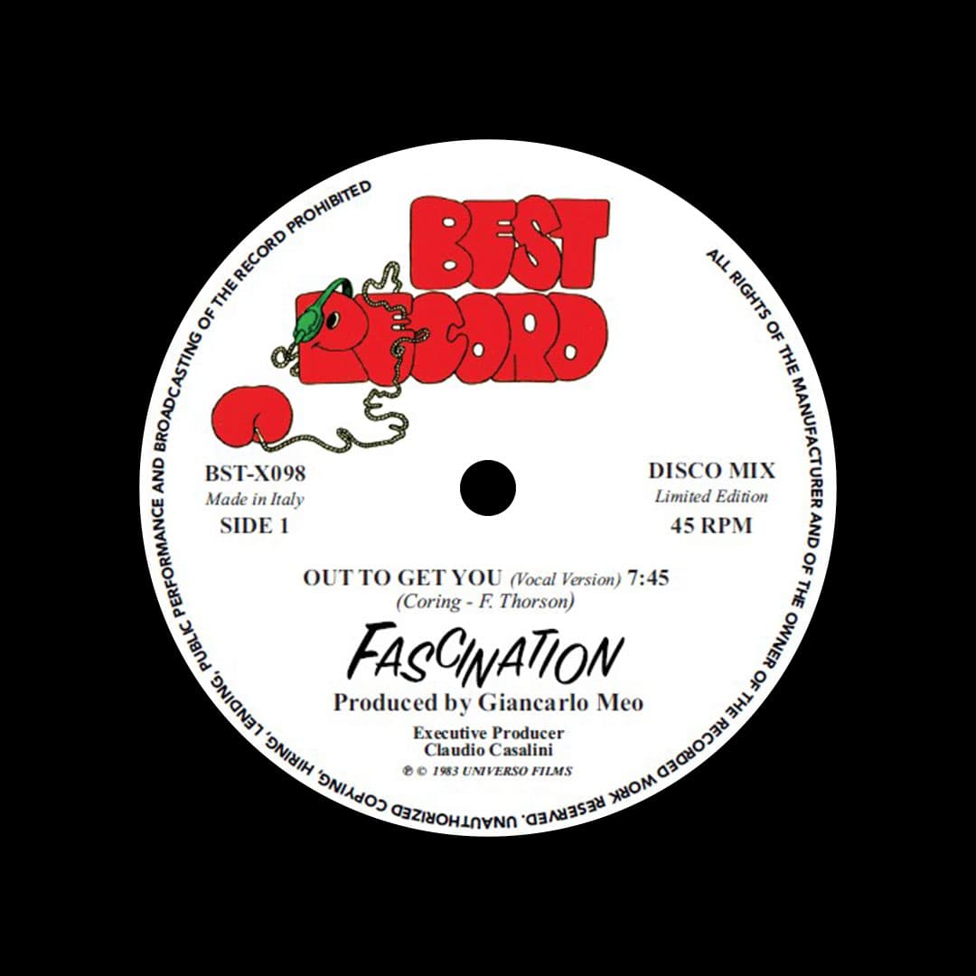Fascination - Out To Get You - reissue