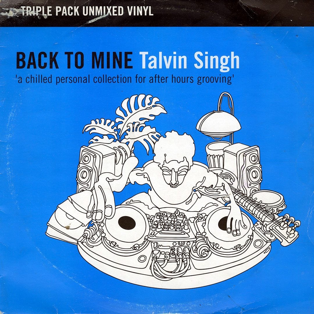 Talvin Singh - Back To Mine - 3xlp