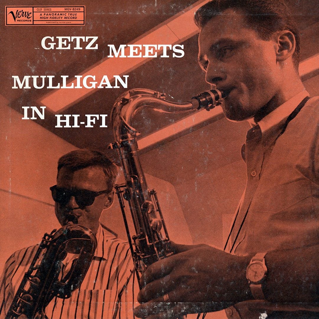 Stan Getz, Gerry Mulligan - Getz Meets Mulligan In Hi-FI - lp