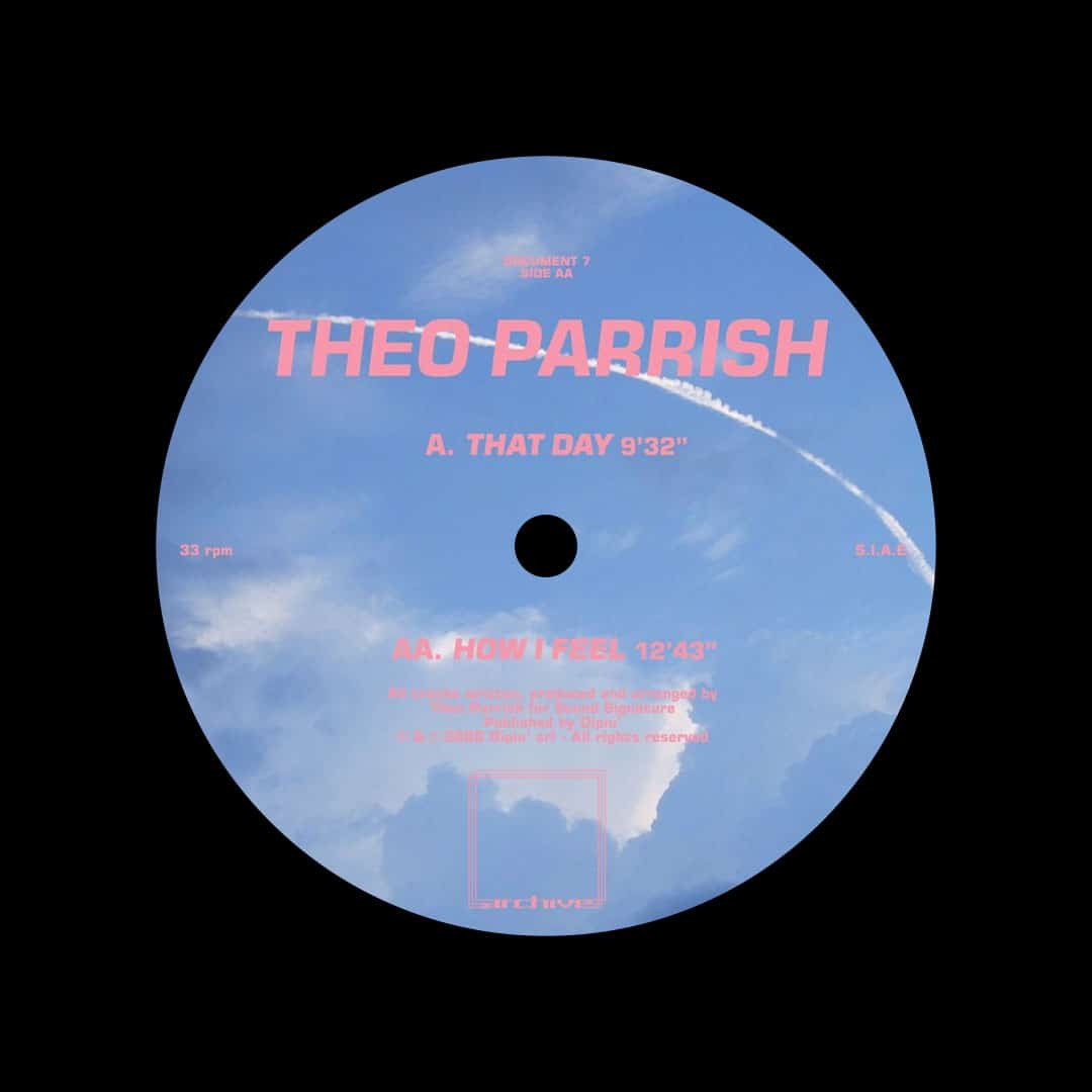 Theo Parrish - That Day / How I Feel - 12