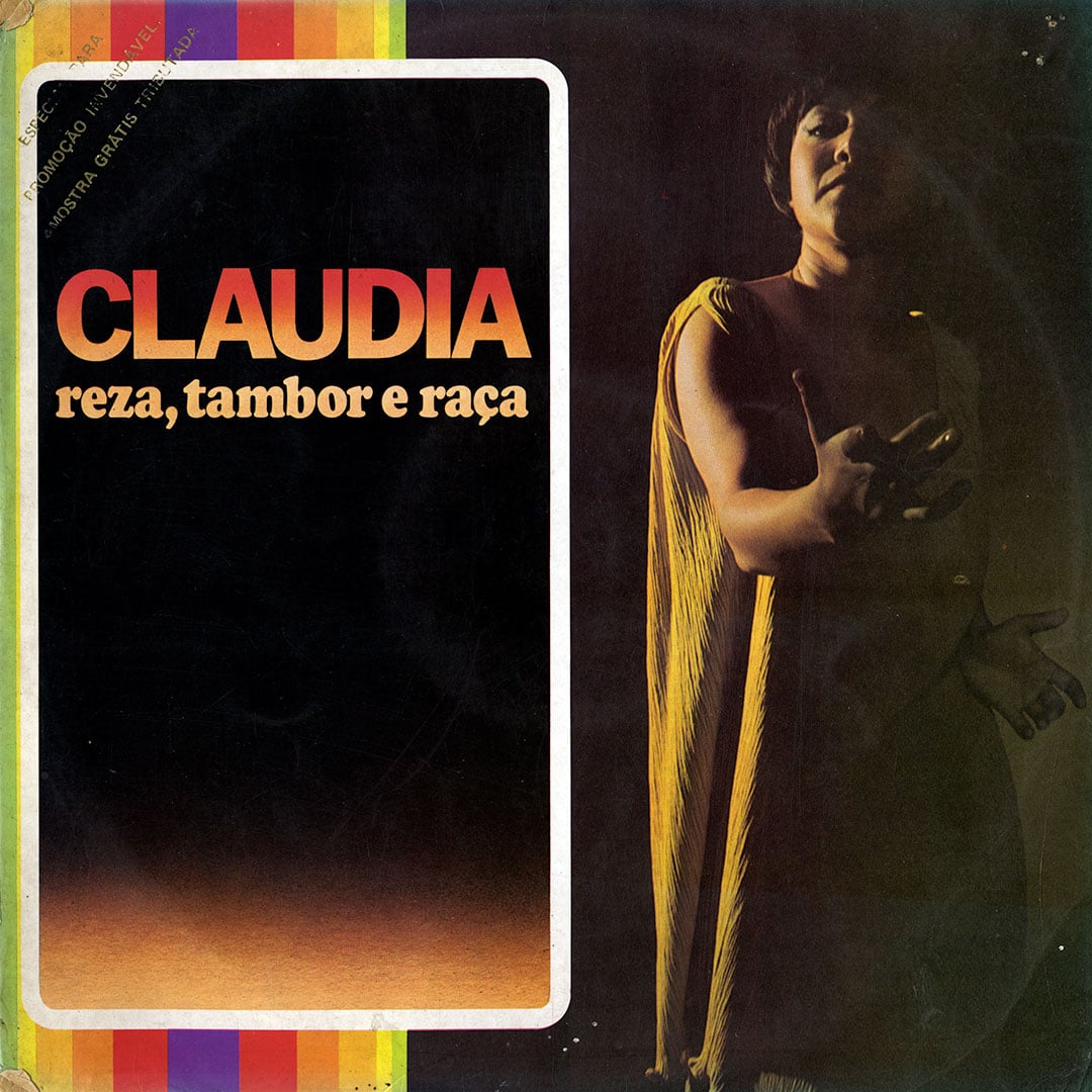 Claúdia - Reza, Tambor E Raça - lp