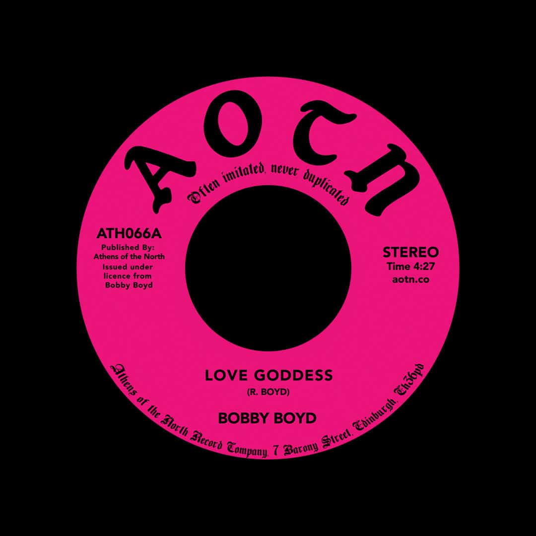 Bobby Boyd - Love Goddess / Good News - 7