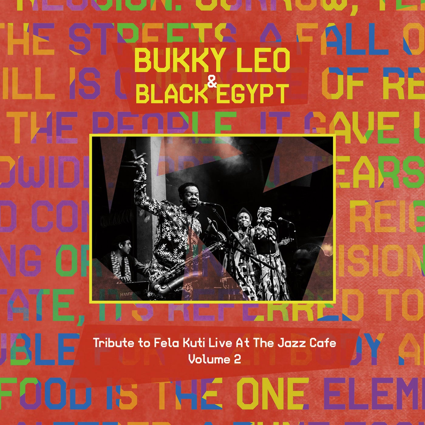 Black Egypt, Bukky Leo - Tribute To Fela Kuti - lp