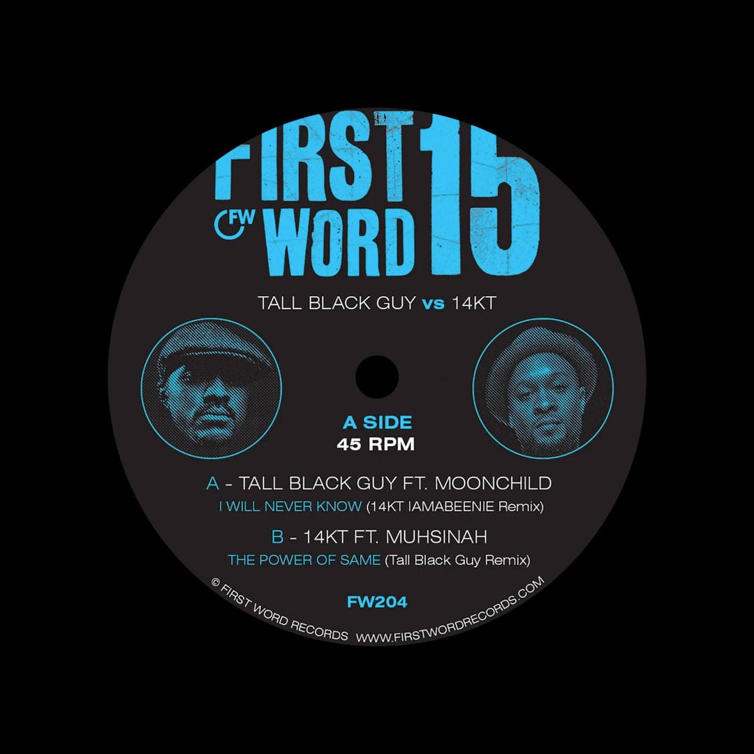 14KT, Tall Black Guy - I Will Never Know / The Power Of Same (Remixes) - 7