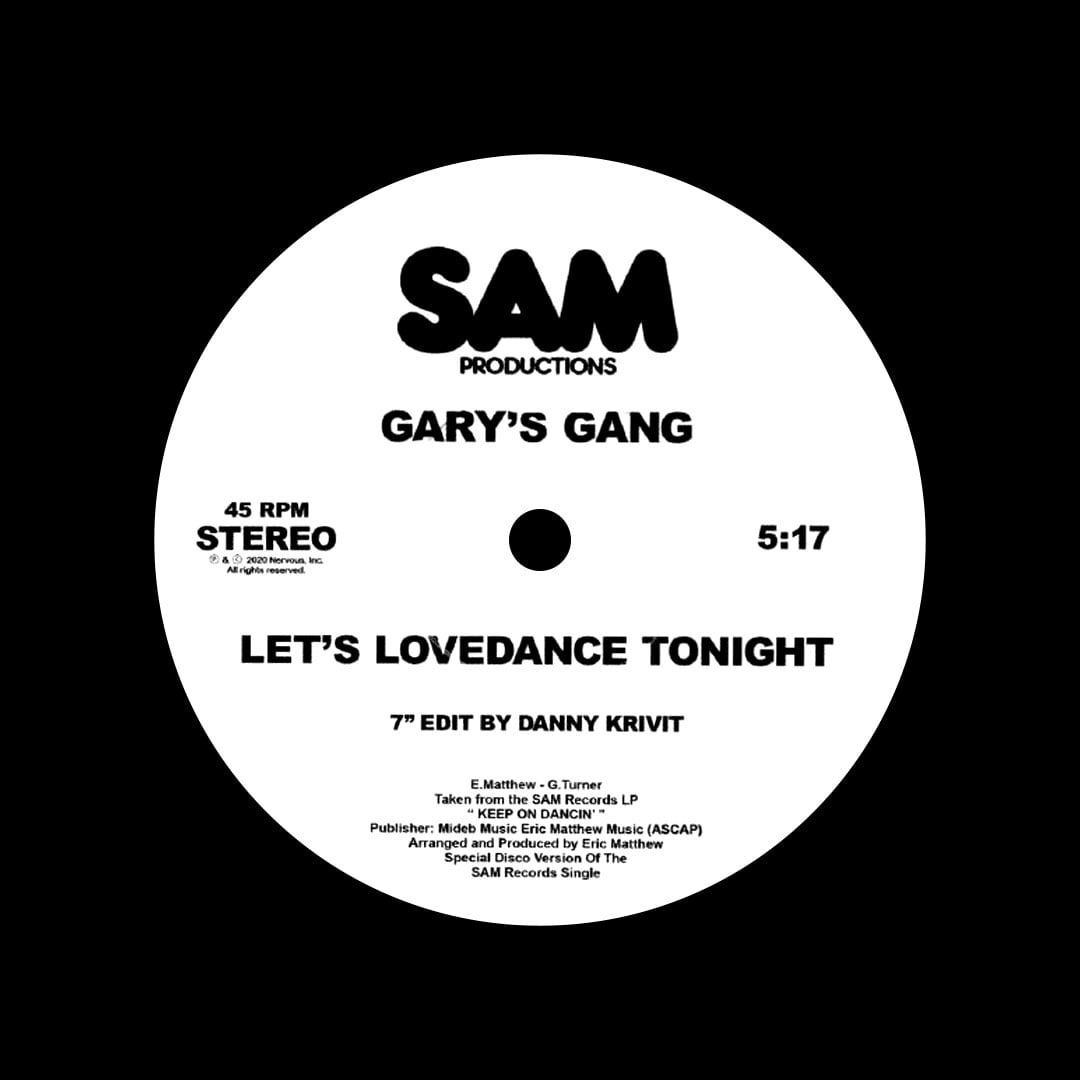 Convertion, Gary’s Gang - Let’s Lovedance Tonight / Let’s Do It - 7