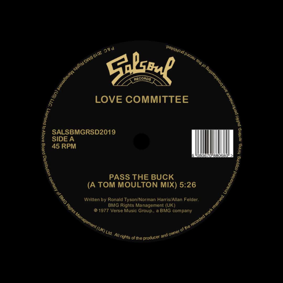 Love Committee - Pass The Buck - 12