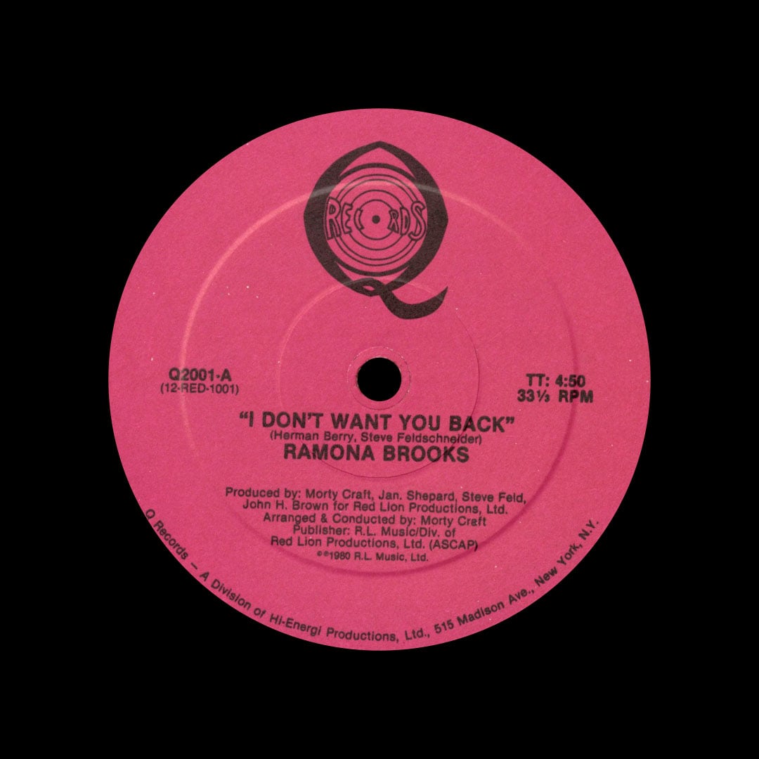 Ramona Brooks - I Don’t Want You Back - 12