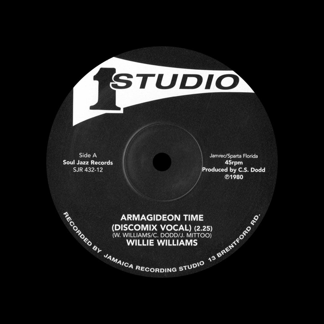 Willie Williams - Armagideon Time (Disco Mix) - 12