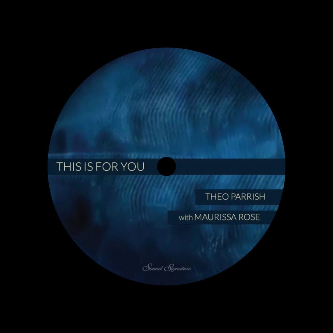 Theo Parrish - This Is For You - 12