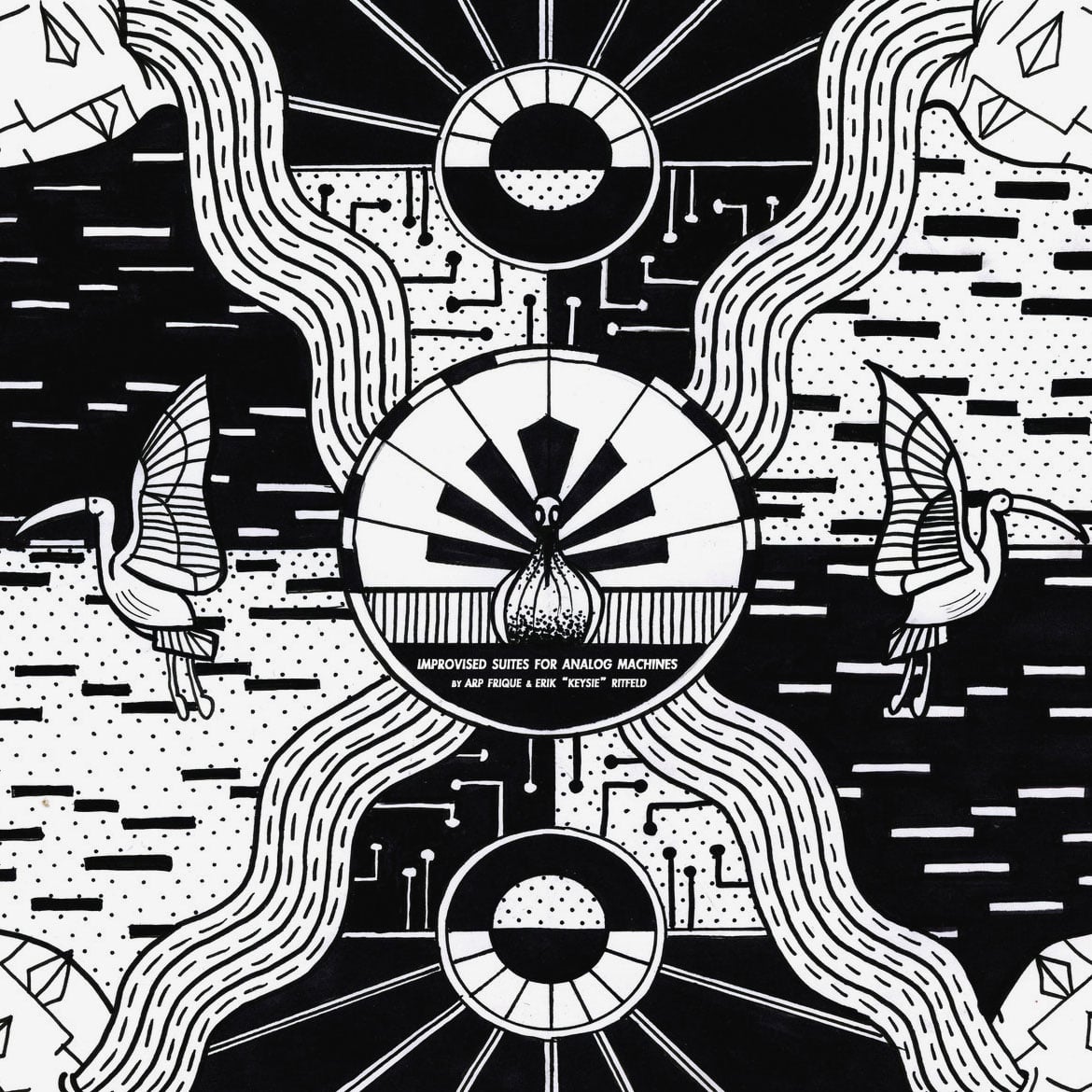 Arp Frique, Erik Keysie Ritfeld - Improvised Suites For Analog Machines - lp