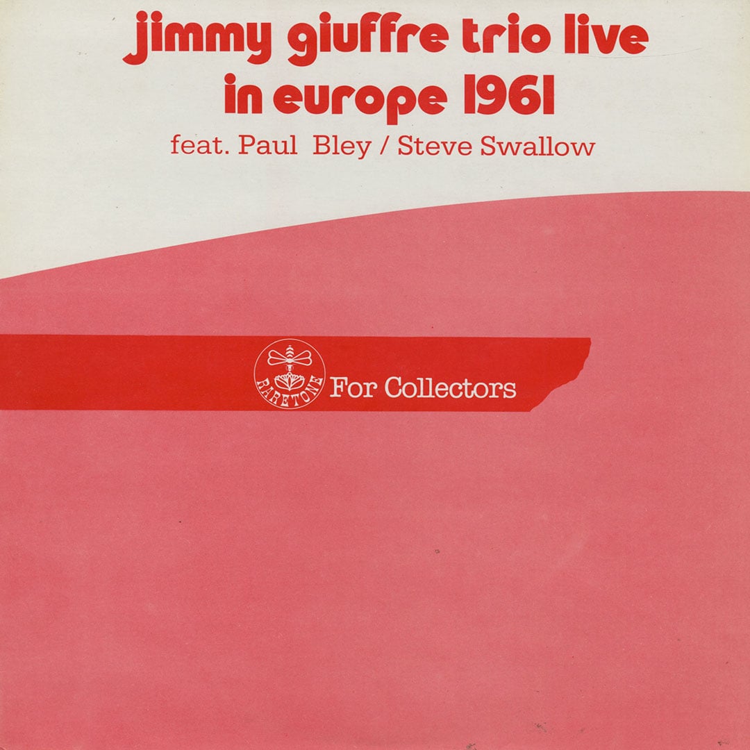 Jimmy Giuffre Trio - Live In Europe 1961 - lp