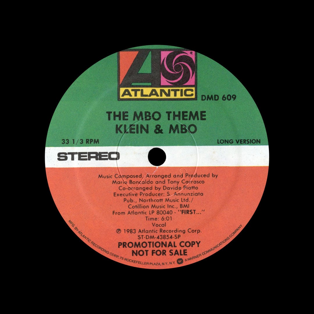 Klein & MBO - The MBO Theme - 12