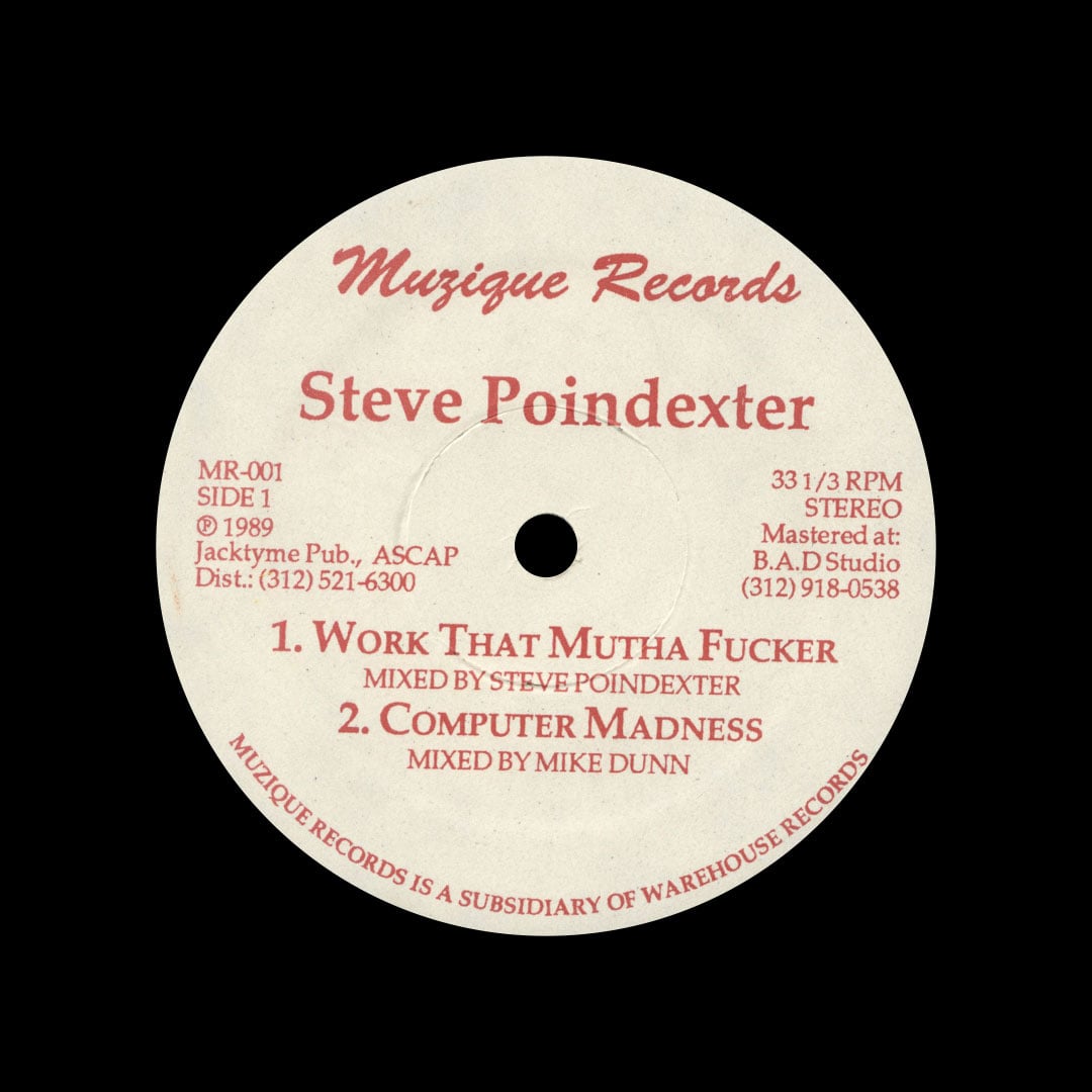 Steve Poindexter - Work That Mutha Fucker - 12