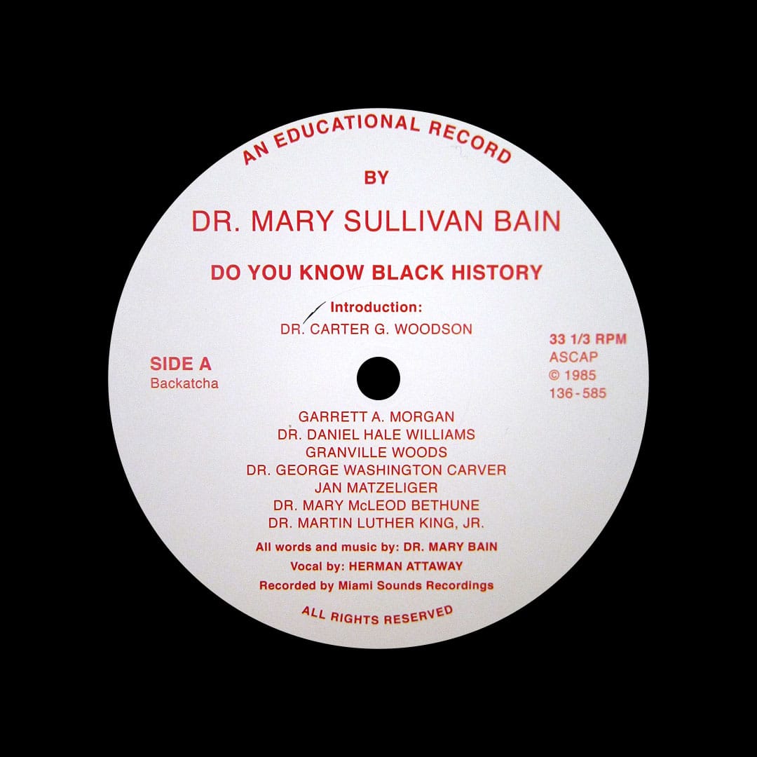 Dr. Mary Sullivan Bain - Do You Know Black History - 12