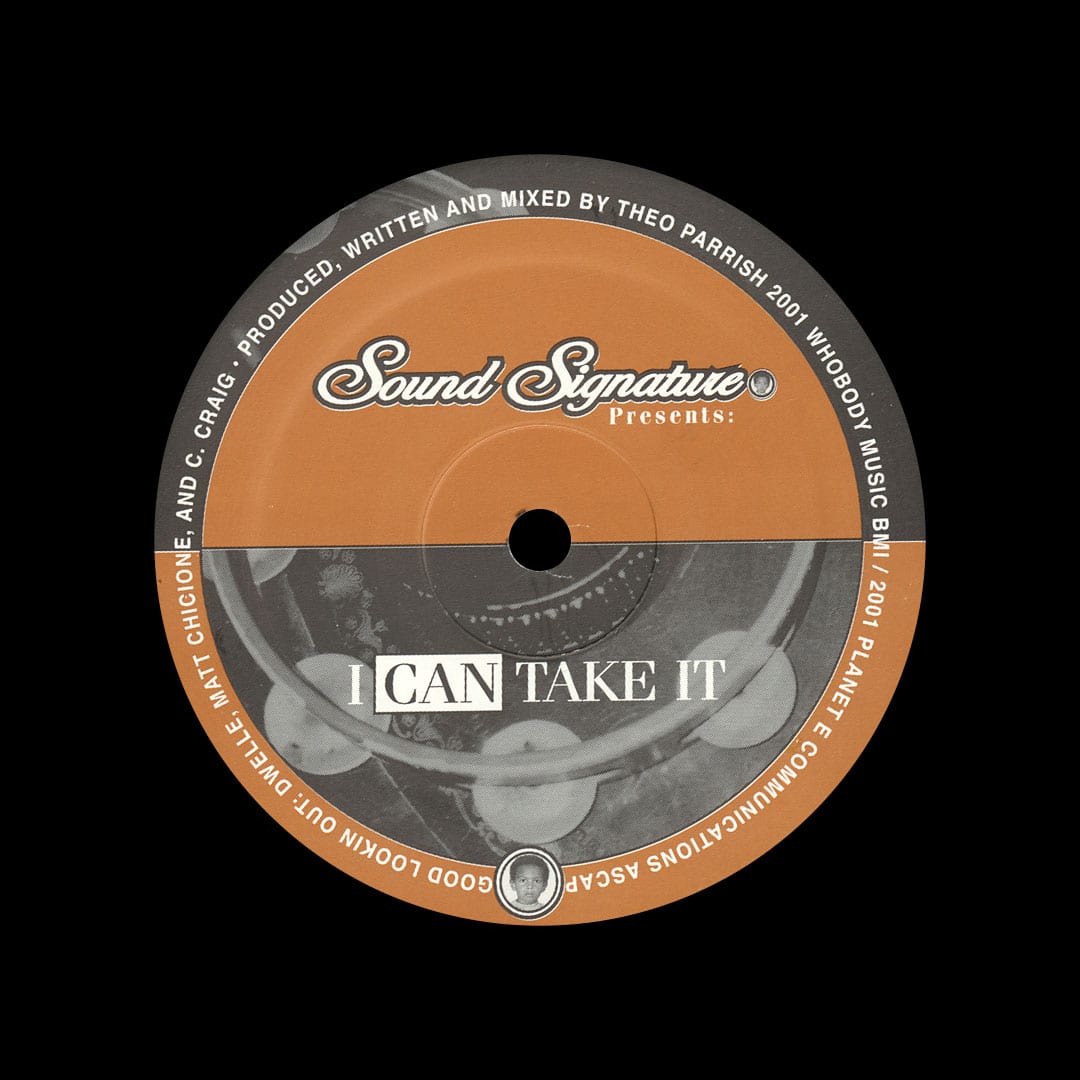 Theo Parrish - I Can Take It - 12