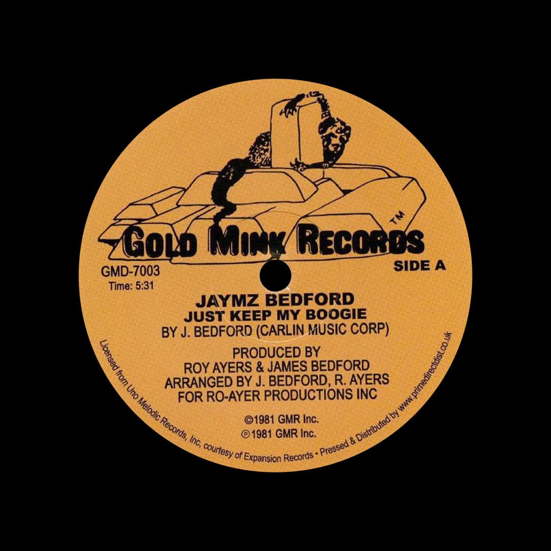 Jaymz Bedford - Just Keep My Boogie / Happy Music - 12