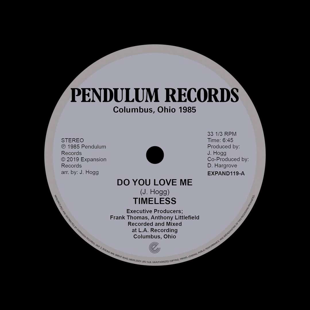 Timeless Legend - Do You Love Me / You’re The One - 12