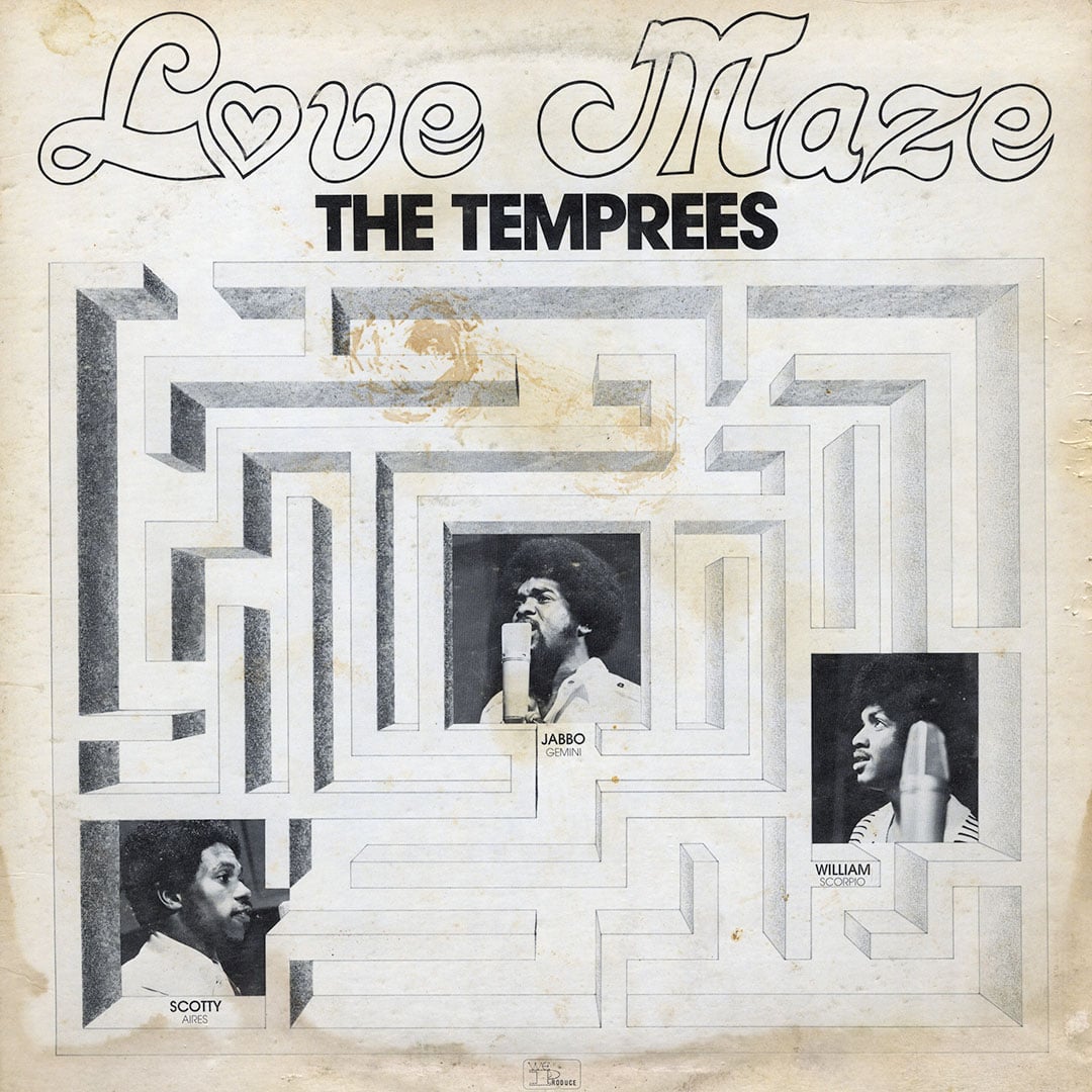 The Temprees - Love Maze - lp