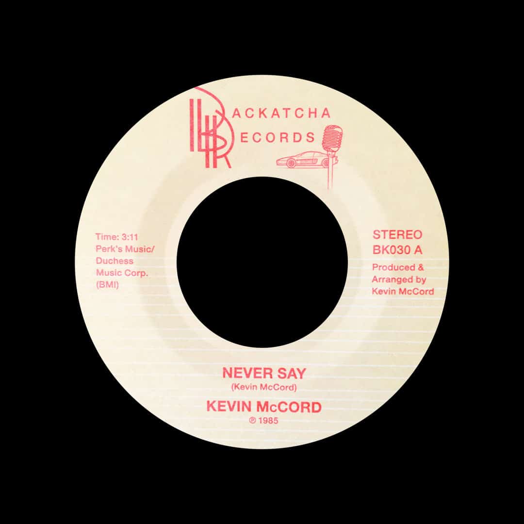 Kevin McCord - Never Say / When The Night Comes - 7