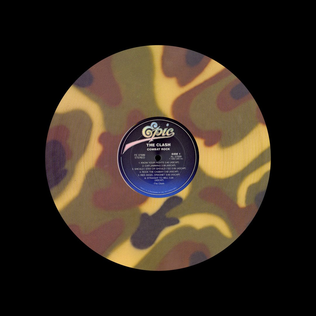 The Clash - Combat Rock - camo